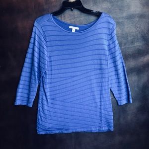 Periwinkle blue Dana Bachman top